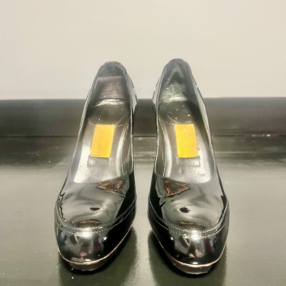 LANVIN PARIS HIGH HEEL ESCARPIN SIZE 38 - Picture 3 of 16